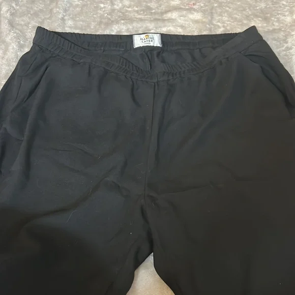 Marine layer black Allison cropped pant - Picture 4 of 7